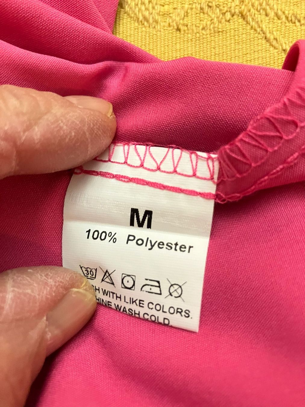 Chemisiers: Camicetta rosa tg.M poliestere – D'occasion à Melano par H-Sara 1