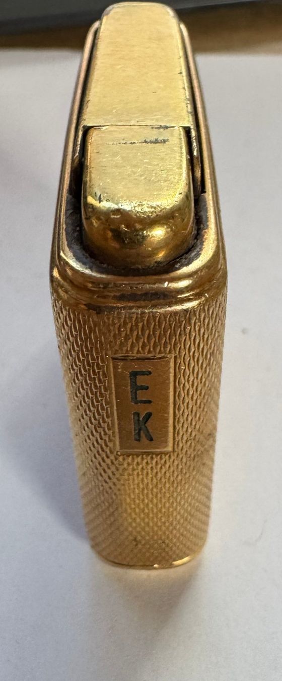 Accendini: Colibri vintage Feuerzeug mit Monogram EK – Usato da Eggenwil venduto da MarKae 2