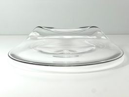 ROSENTHAL Glas Unterteller Centerpiece Wellenform Ø 34.5 cm
