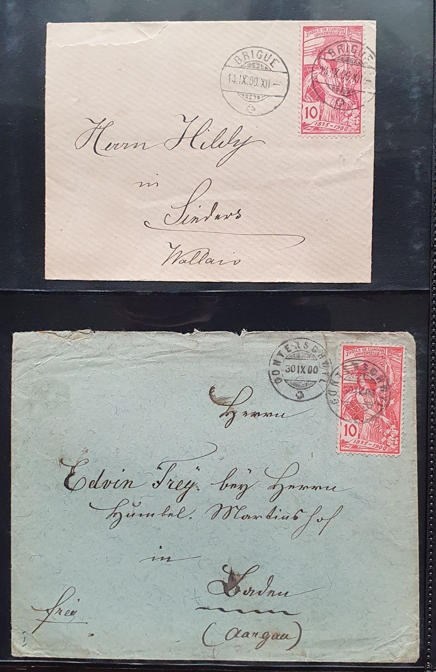 Alle Briefmarken: Lot UPU – Gebraucht aus Kreuzlingen von Rschweiz1 2