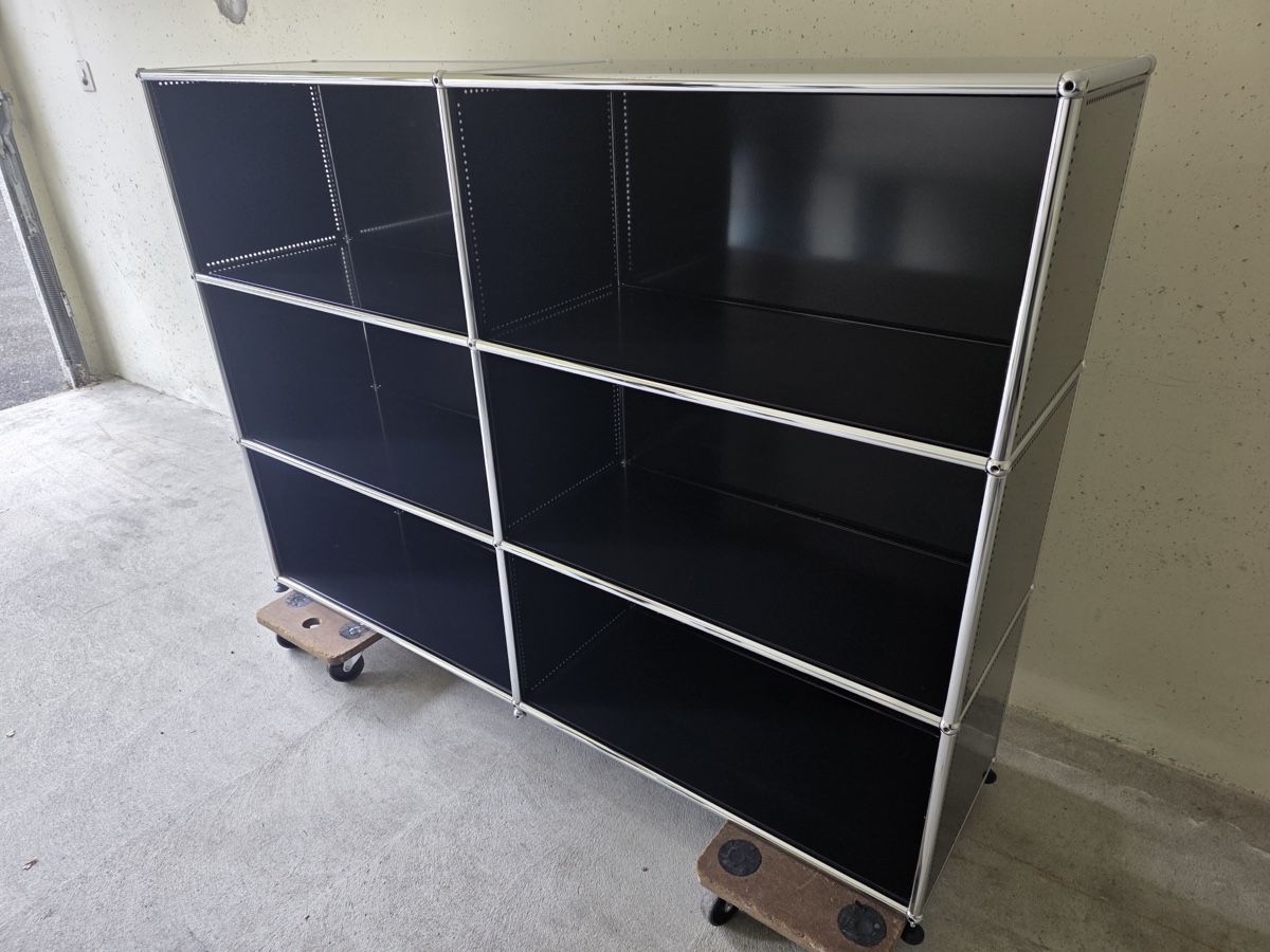 USM Scaffali: Schwarzer Metall-Schrank USM Haller – Nuovo (secondo la descrizione) da Rheinfelden venduto da bur_2whh 1