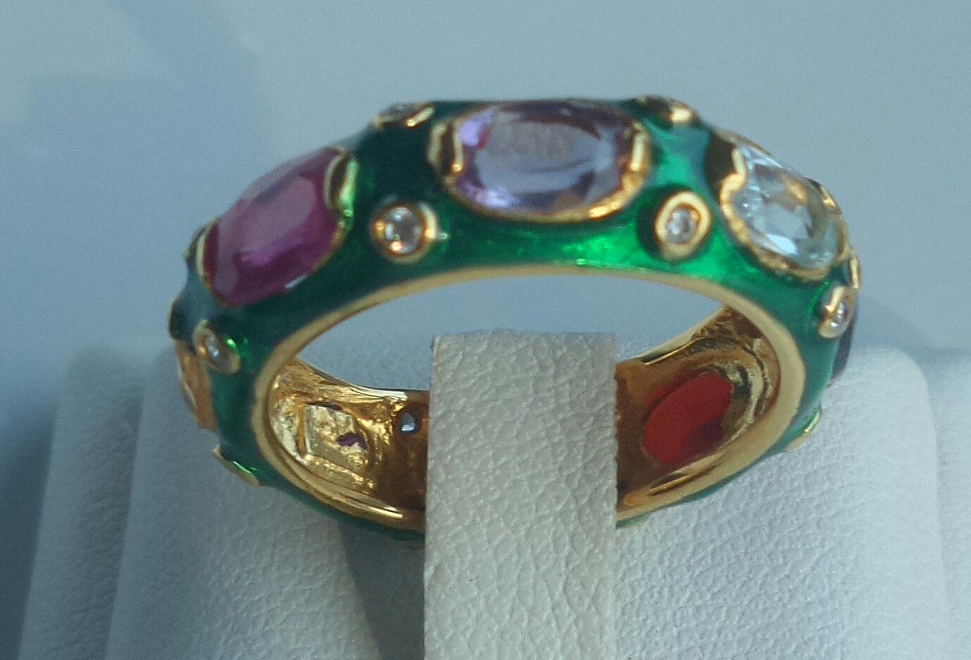 Ringe: Ring Damen goldfarben blau emailliert Grösse 54 – Neu (gemäss Beschreibung) aus Zürich von benedikt12 8
