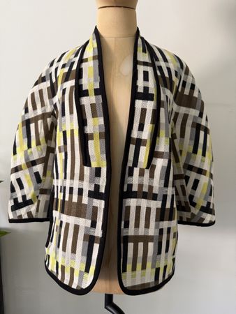 Zara Kimono Blazer Muster, Grösse M