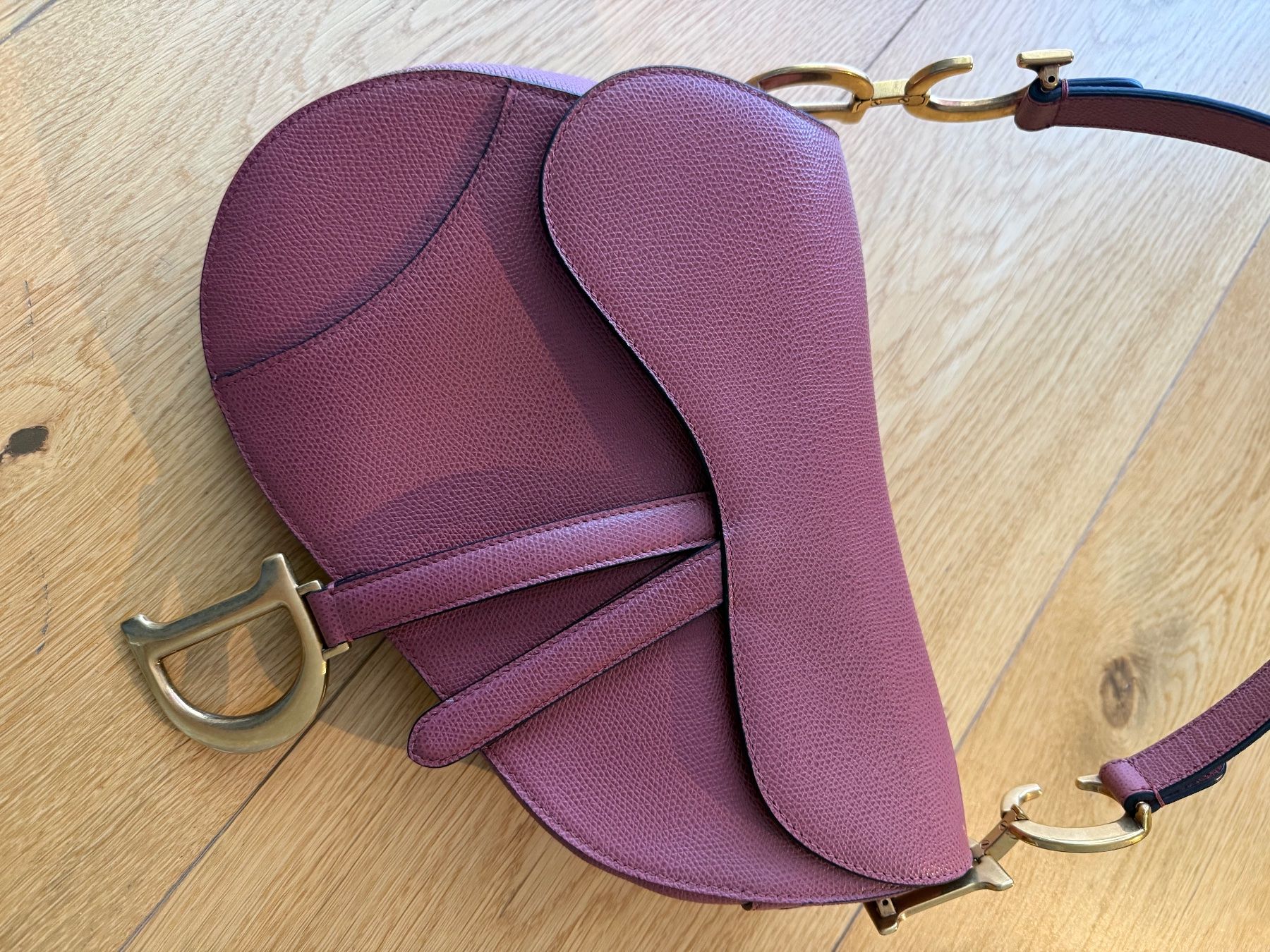 Dior Borse: Vintage Dior Saddle Bag (Leder) – Usato da Rheinau venduto da diepinskies 1