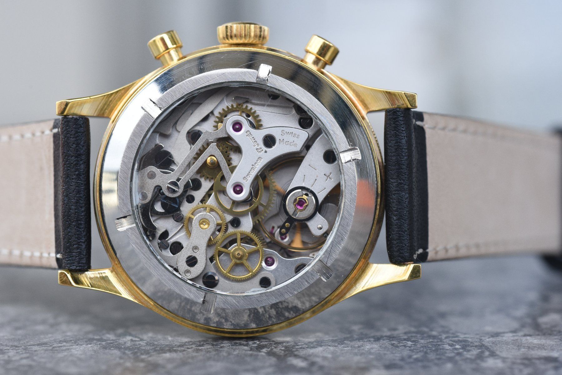 Orologi: Edgaris Vintage Chronograph NOS – Nuovo (secondo la descrizione) da St. Gallen venduto da sqzxm72 4