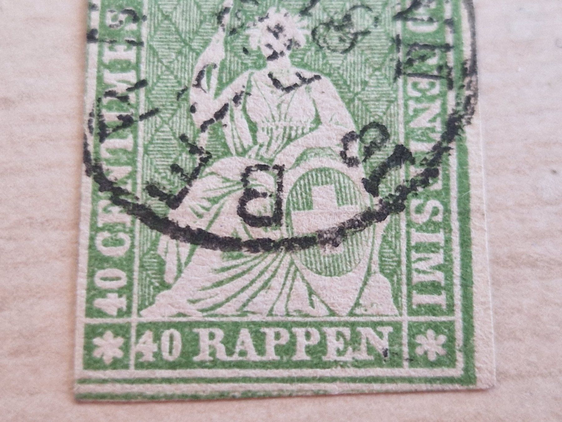 Tous les timbres: Strubel 26G, signiert, ab 1.- – D'occasion à Burgdorf par Glossy01 2
