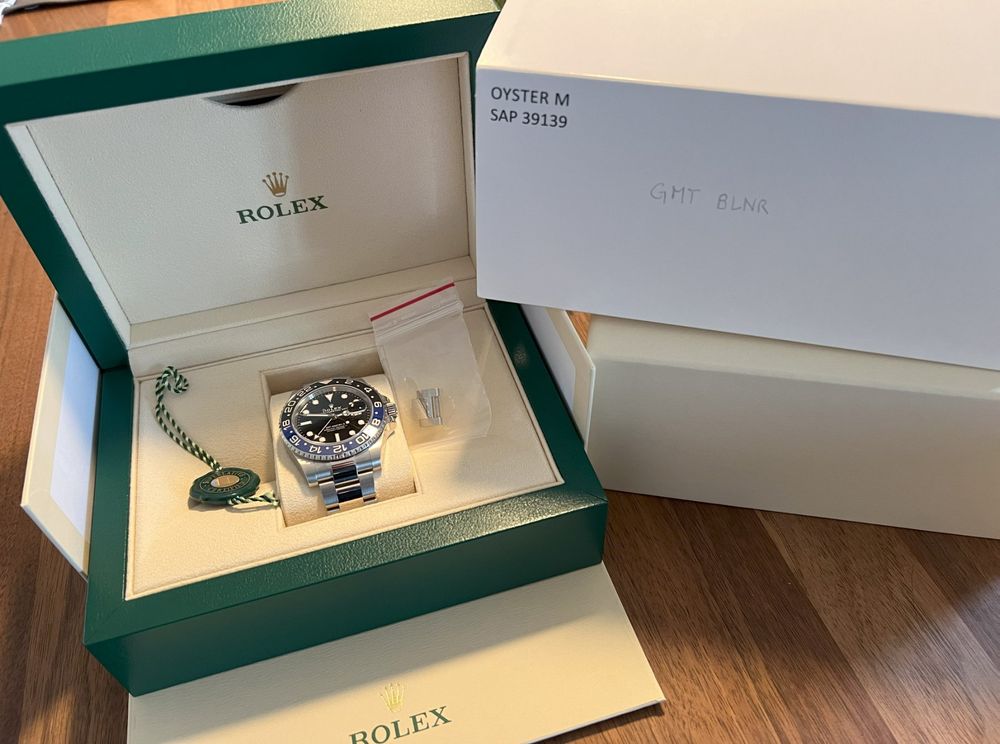 Rolex GMTMaster II Batman NEU / 126710 / Start=Listenpreis Kaufen auf Ricardo