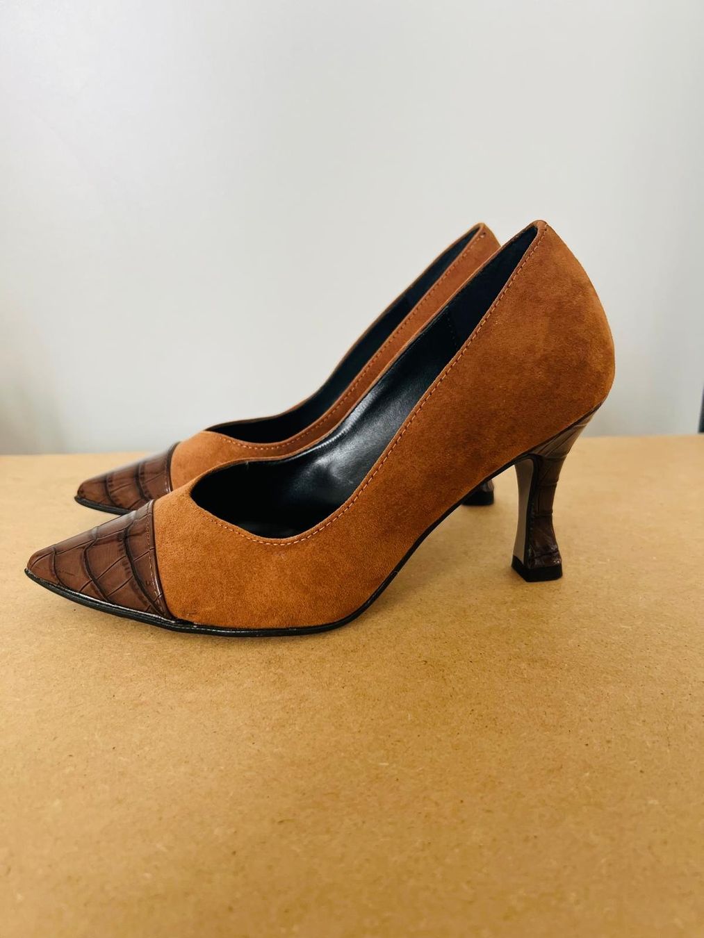 Scarpe da donna: Damenpumps Braun Gr. 35 – Nuovo e nell'imballaggio originale da Emmen venduto da IMV-Liquidationen 1