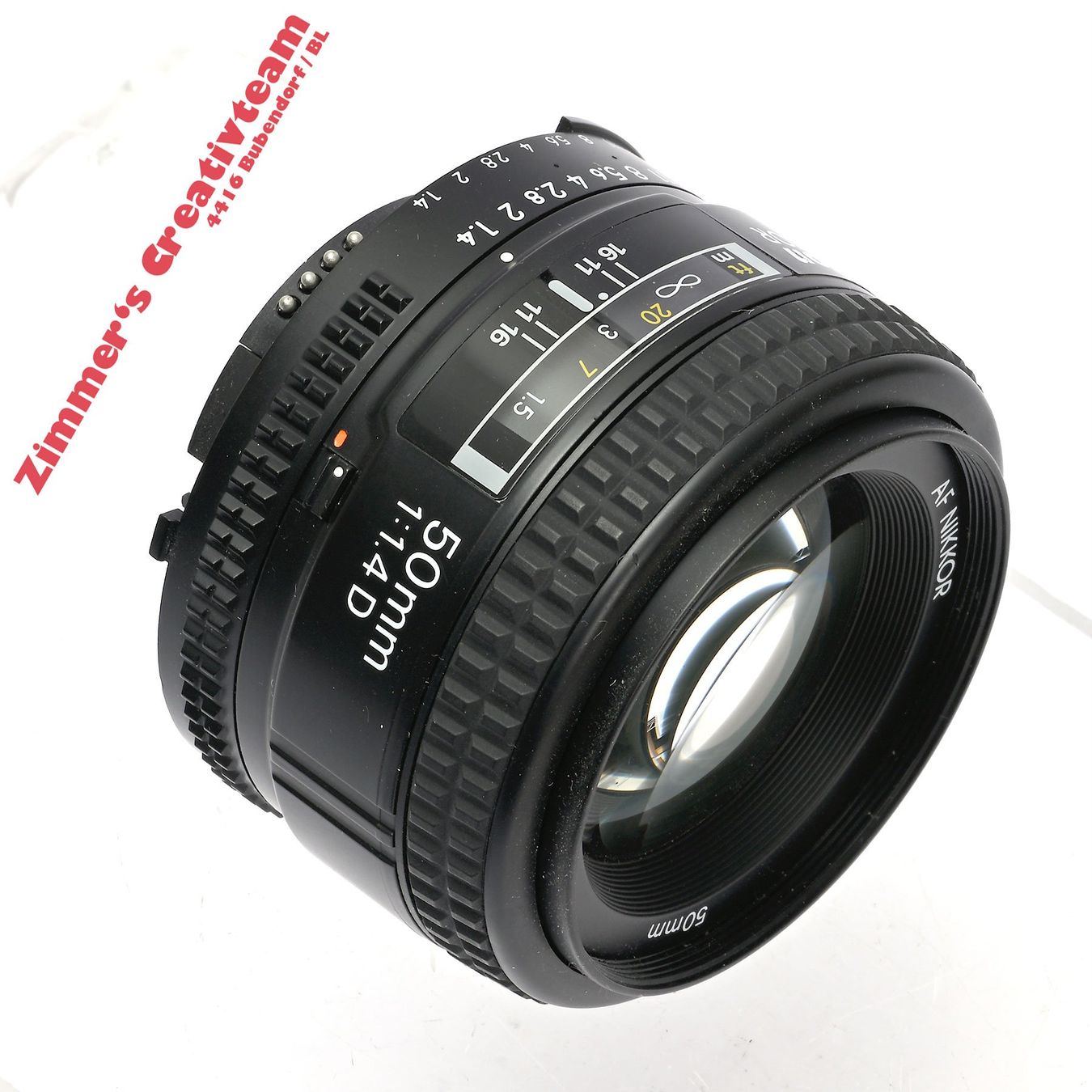Nikkor Objektive: Nikon AF Nikkor 50mm 1.4 D – Gebraucht aus Bubendorf von zimmers_creativteam