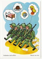 Militär Karte Gedanken von Ejo ( Papa Moll Zeichner ) TOP