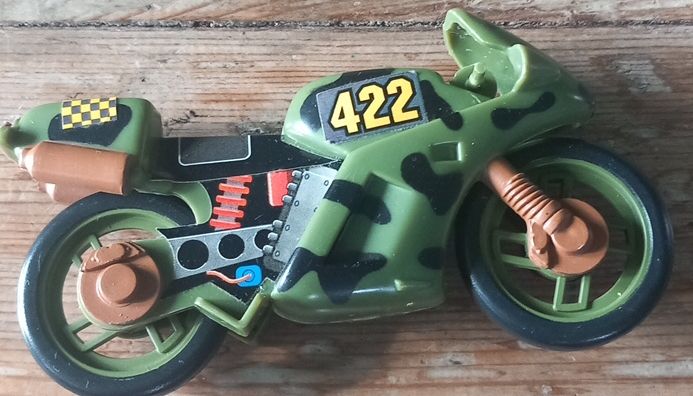 Spielzeuge: GI- Joe Motorrad  – Gebraucht aus Ebnat-Kappel von blazzi