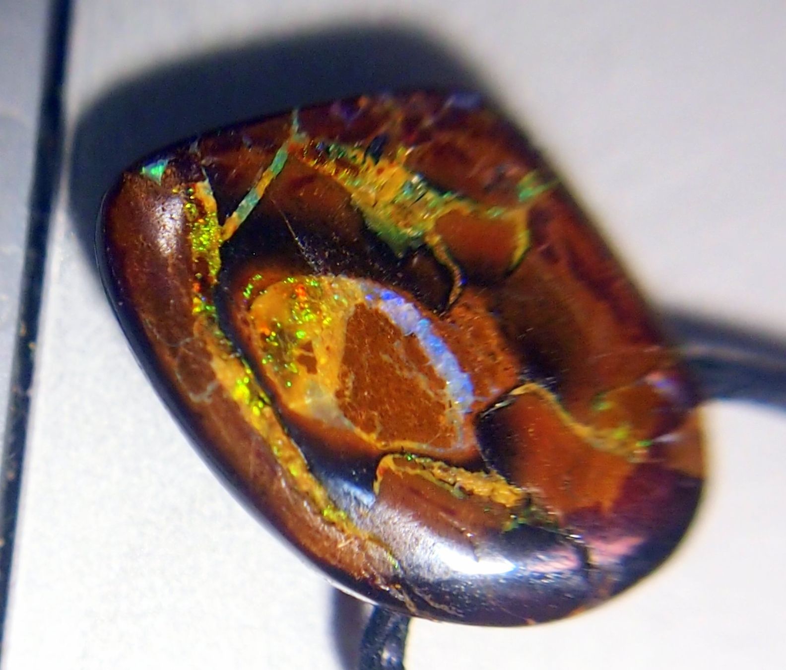 Edelsteine: Australian Koroit Opal, wunderschöne Farben & Funken! – Neu und originalverpackt aus Reinach BL von Hesekiel39 5