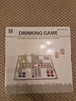 Drinking Game Out of the Blue glass set new in box