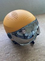 Alpina Zupo Visor Q-Lite Skihelm gelb Grösse 51-55 cm