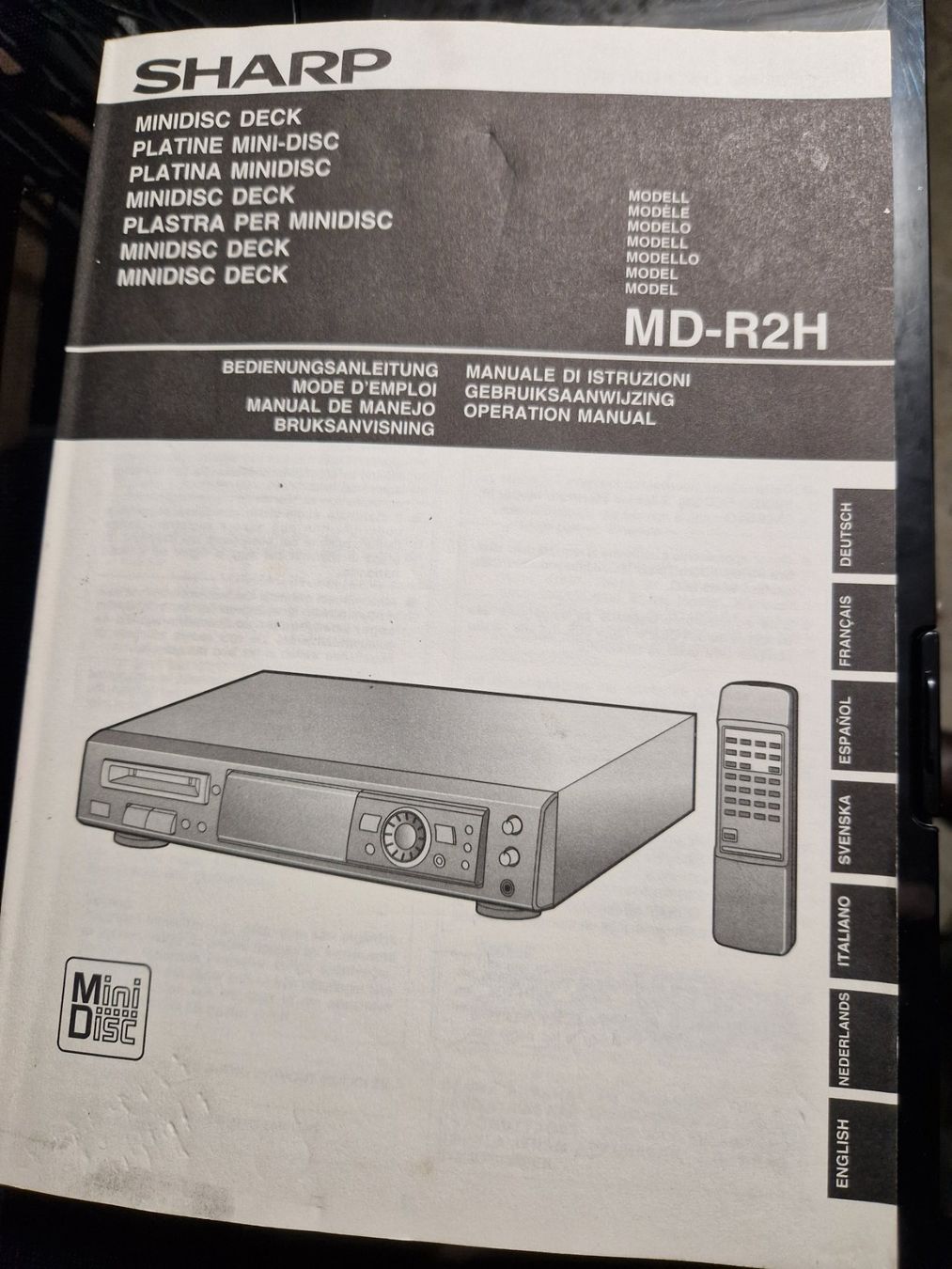 Sharp Registratori: Sharp MD-R2H – Usato da Arbon venduto da Mayak_Sound 8