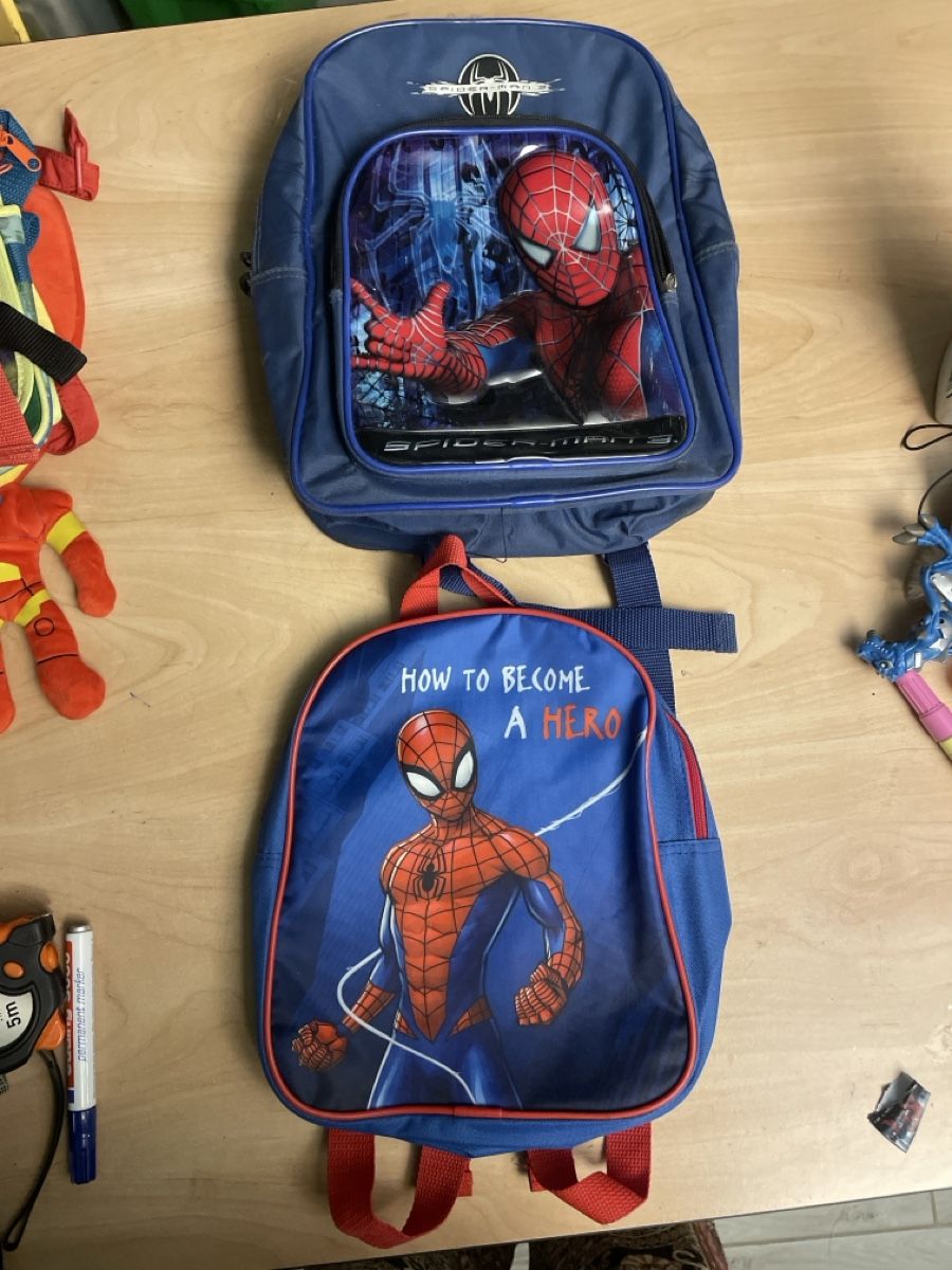 Borse & Zaini: 2 Kinderrucksäcke Spiderman – Usato da Obergerlafingen venduto da cabo4