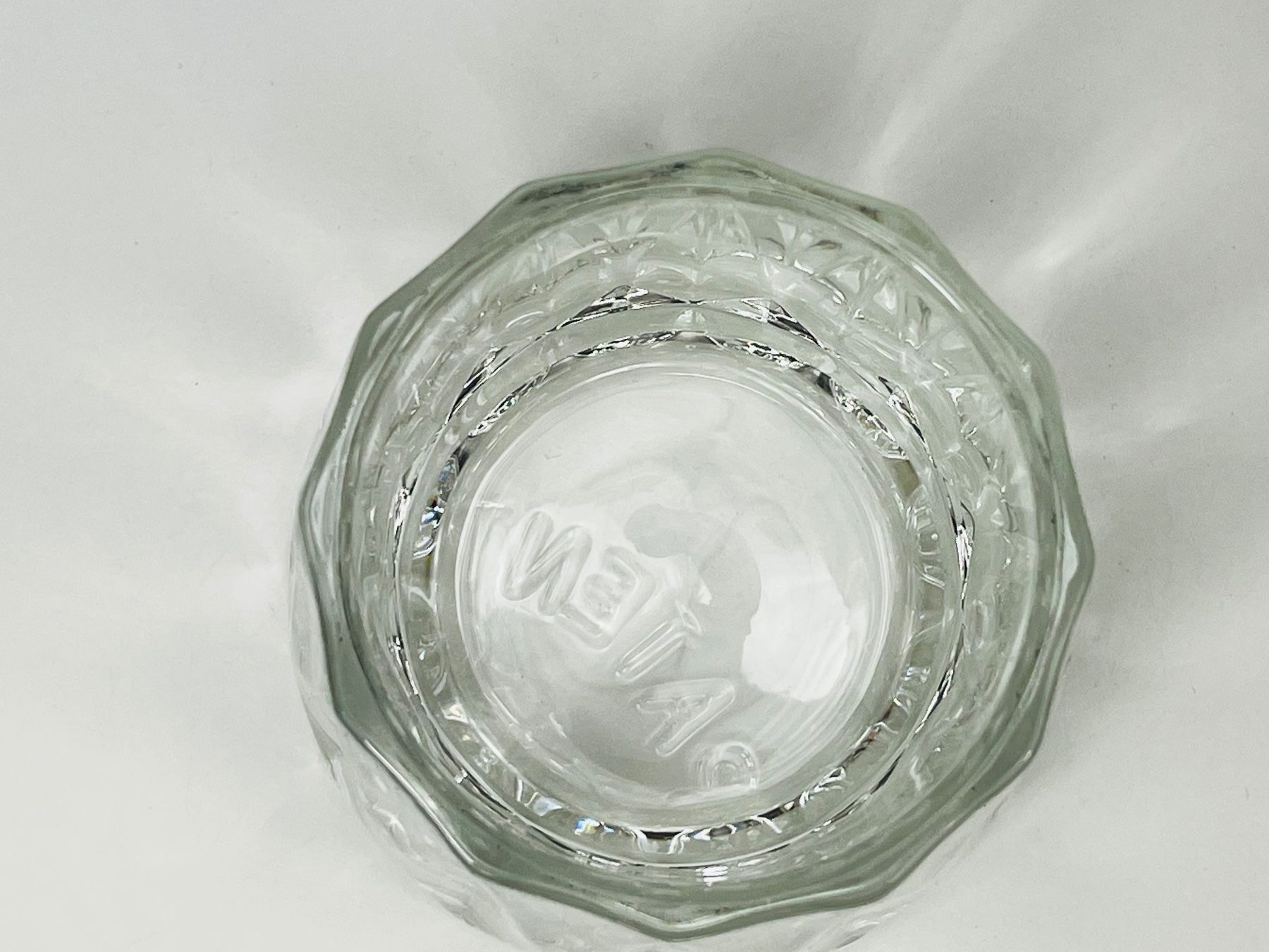 Portacandele: PATENT HR - Pressglas Windlicht / Vase – Usato da Zürich venduto da Arche_Brockenhaus 3