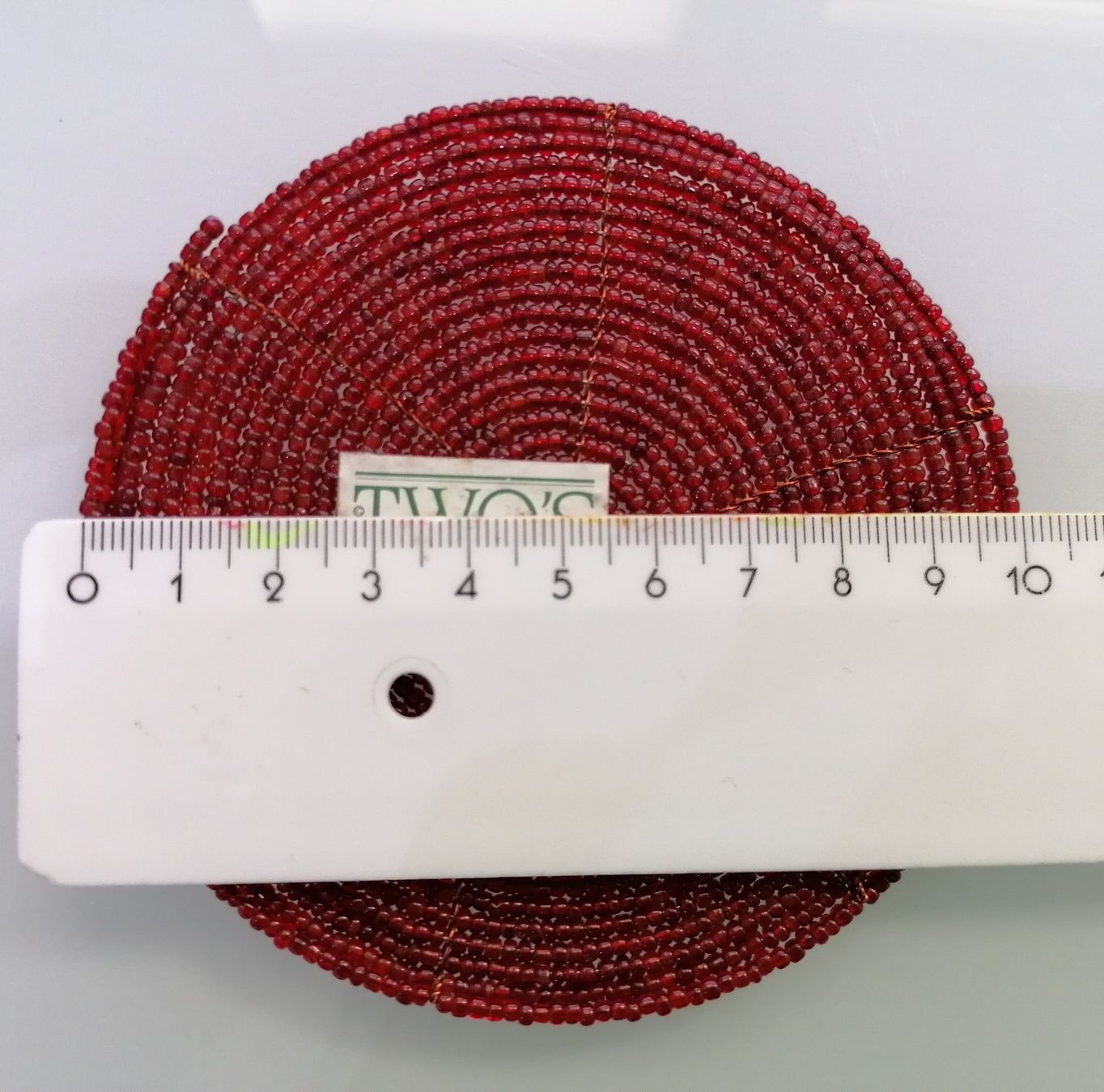 Sottobicchieri: Getränkeuntersetzer, Untersetzer mit Glasperlen schwarz+rot – Nuovo (secondo la descrizione) da Unterengstringen venduto da Tnovus 4