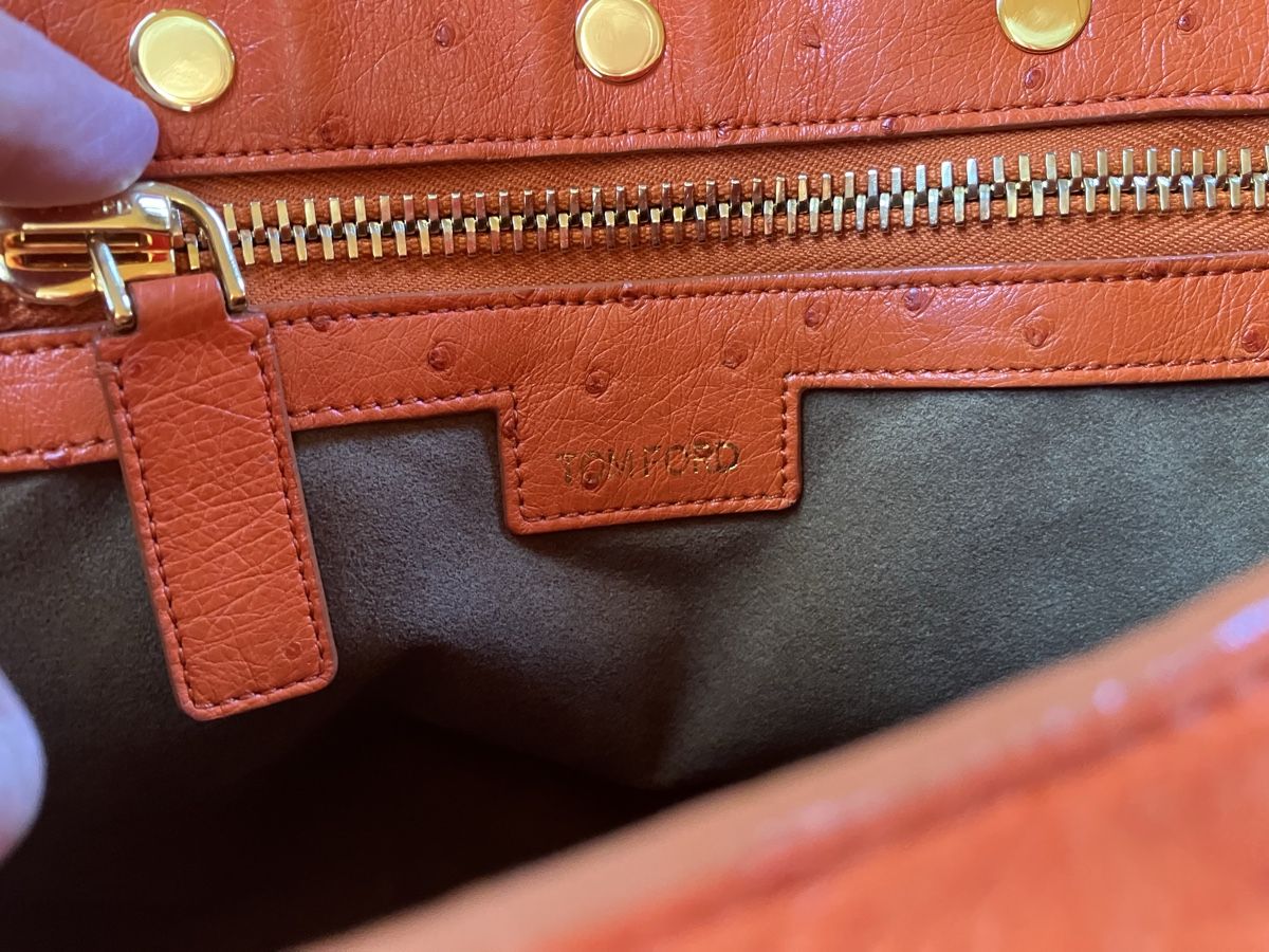 Tom Ford Sacs femmes: Echte Straussenleder Tasche von Tom Ford – Neuf (Voir description) à Bassersdorf par groovygremlin 5