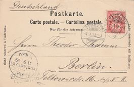 Stabstempel Gornergrat auf Ak