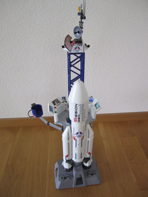 Playmobil City Action 6195 & 6196 ab 6 Jahren, Rakete (Gebraucht) in ...