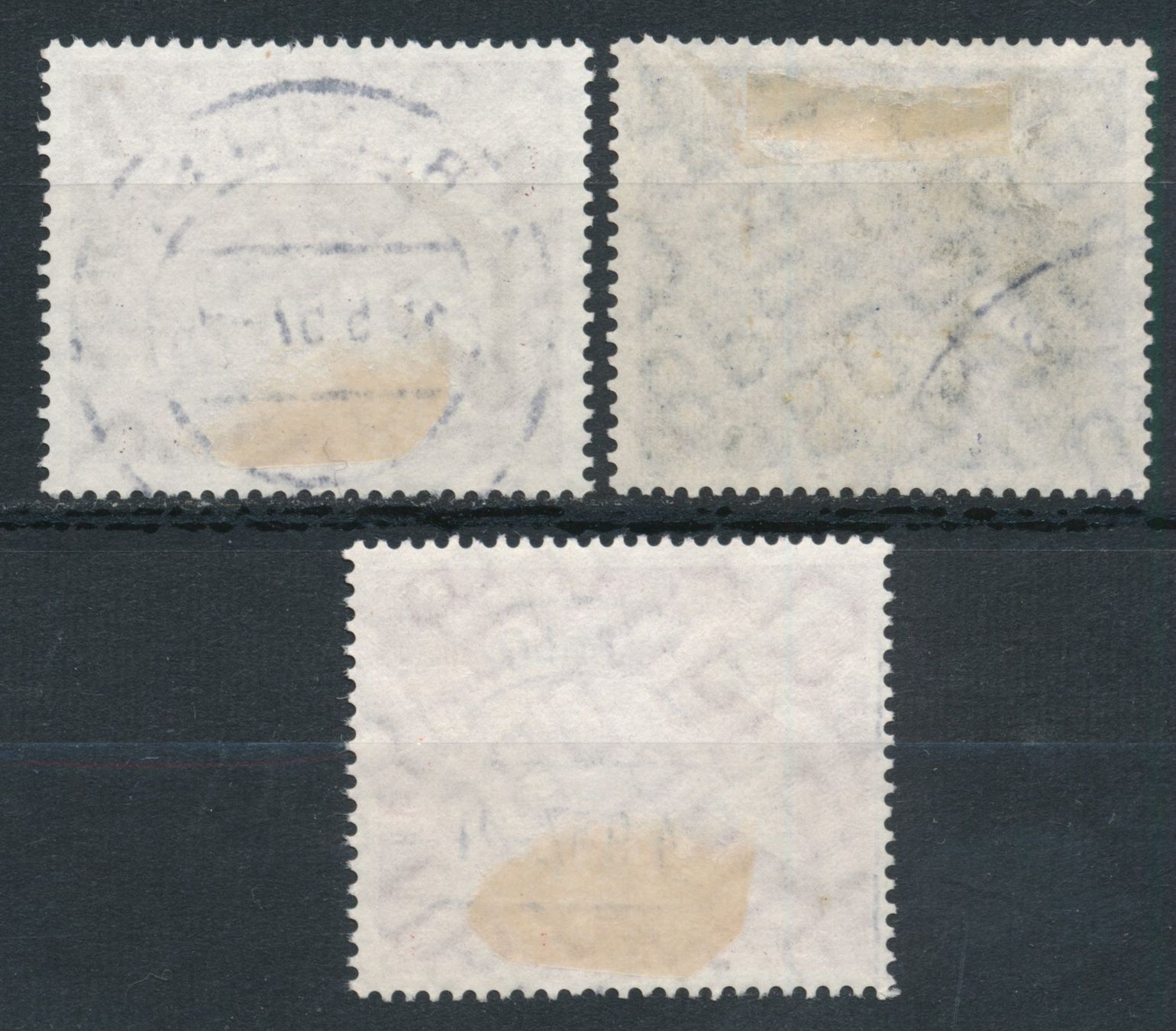 Tutti i francobolli: Deutsche Post Berlin Mi. 160 - 162 – Usato da Bonau venduto da Profila3 1
