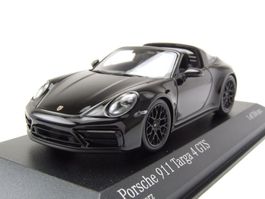 Porsche 911 / 992 Targa 4 GTS seit 2022 schwarz     1:43