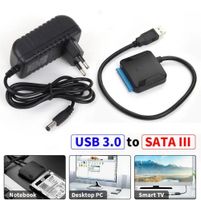 USB 3.0 SATA III Adapter Festplatte Kabel SDD HDD Konverter