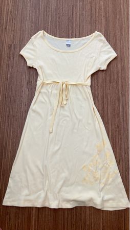 Damen Sommerkleid gelb Grösse 36/38 