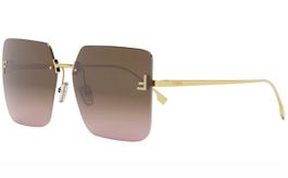 FENDI Sonnenbrille, Model Crystal (gold)