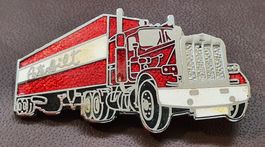 O031 - Brosche LKW Truck Sattelschlepper  Peter Bilt?
