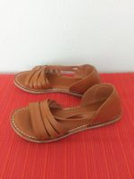 Sandales artisanales en cuir véritable 38