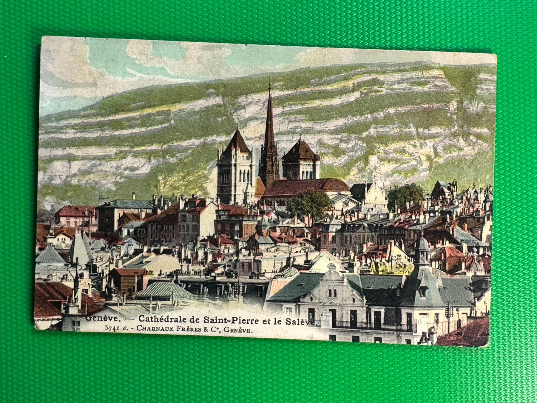 Cartoline postali: Genf - Cathédrale de St-Pierre – Usato da Steg VS venduto da _vinci_