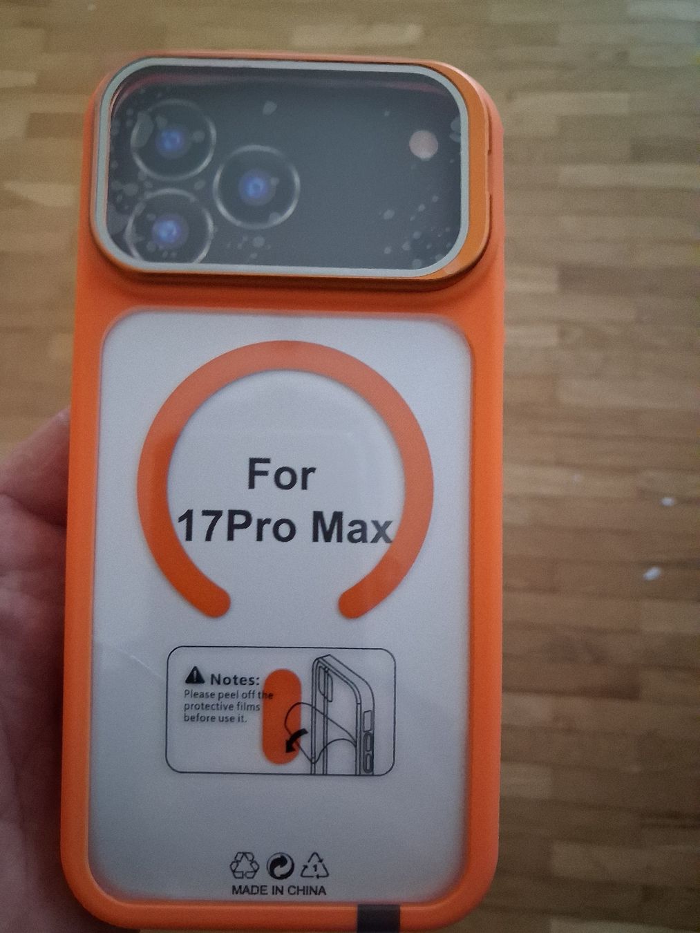 Apple Cover & Protezioni schermo: Custodia arancione protettiva per iPhone 17 Pro Max – Nuovo e nell'imballaggio originale da Jona venduto da api_sdn2 4