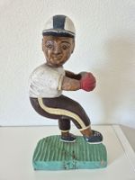 Skulptur Baseball-Spieler