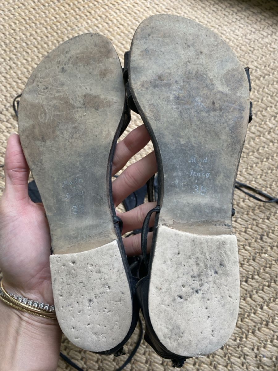 Damenschuhe: Sandali alla schiava - OVYÈ - 38 – Gebraucht aus Davesco-Soragno von Chichijango 2