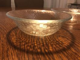 2 Glasschälchen  16cm