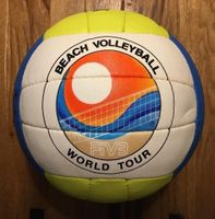Original Beach Volleyball • Signiert von 6 Swiss Beach Stars
