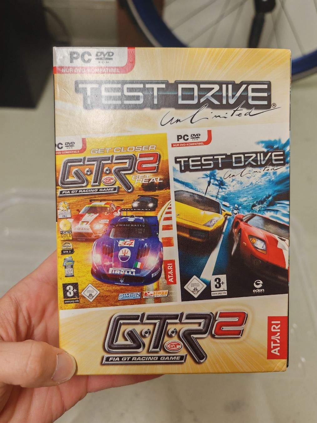Atari Giochi: GTR 2 + Test Drive Unlimited PC – Usato da Niederhasli venduto da OlympusDMons