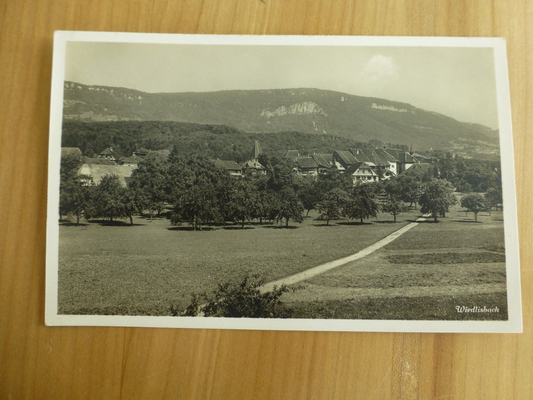 Cartoline postali: Wiedlisbach Ansichtskarte ungelaufen – Usato da Bettlach venduto da 1saurer