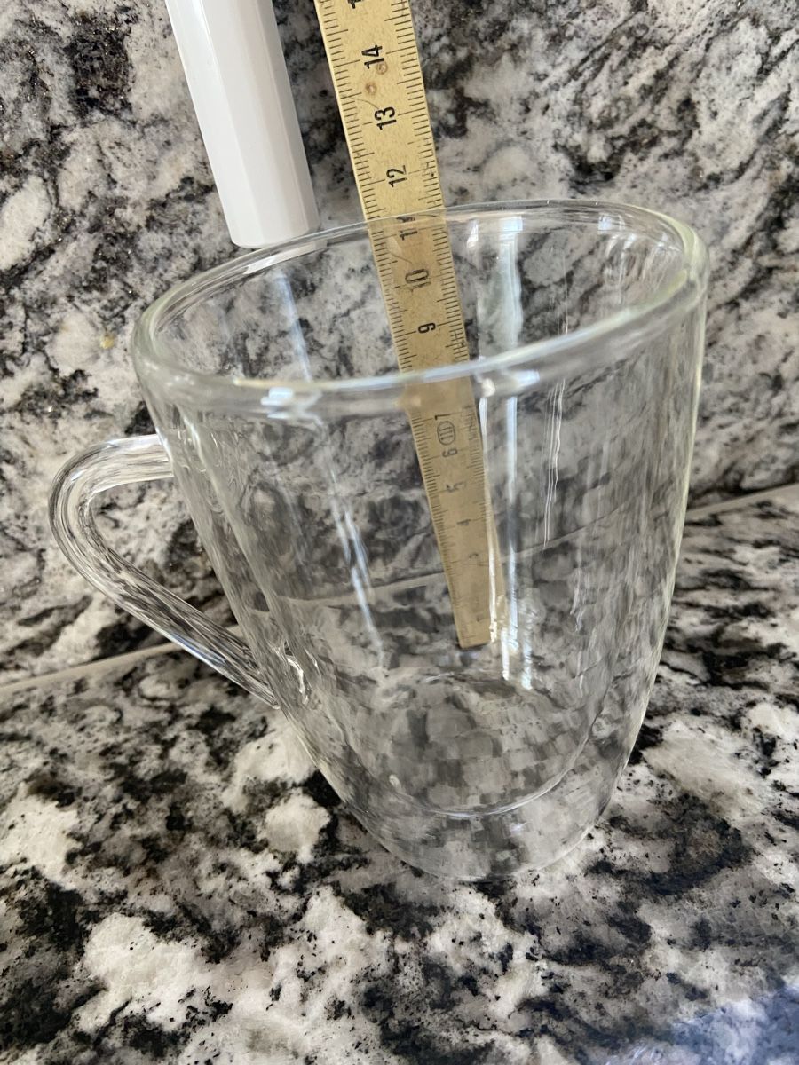 Tassen: Doppelwandige Thermo-Teetasse Glas – Gebraucht aus Nussbaumen AG von Gioka 2