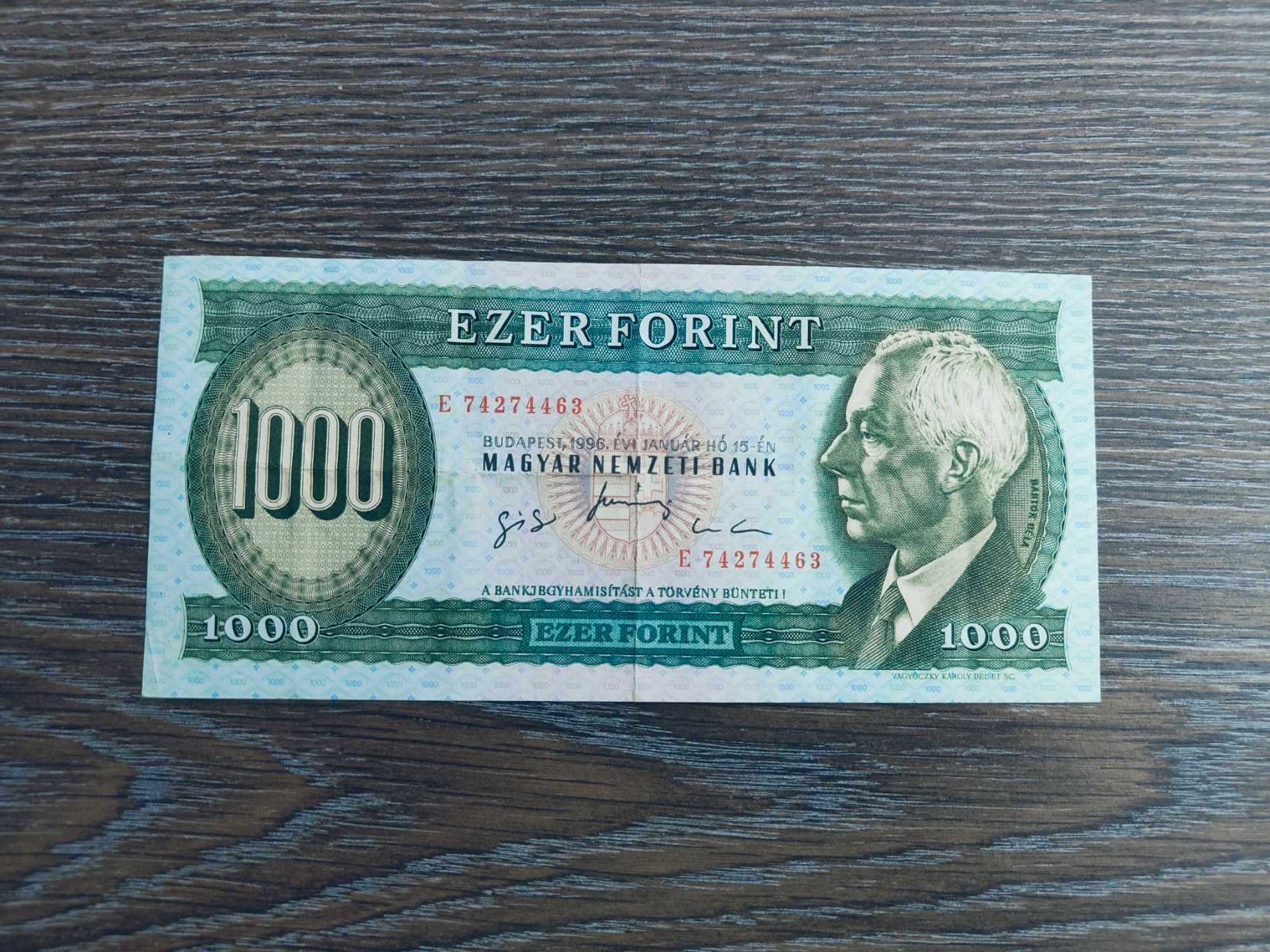 Banconote: Ungarn 1'000 Forint 1996 !!!!!!! – Usato da Flaach venduto da Lonzo99