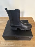 Black Leather Boots Size 41