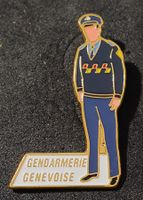 GG327 Pin Polizei Police Genf Genève - Gendarmerie Genevoise