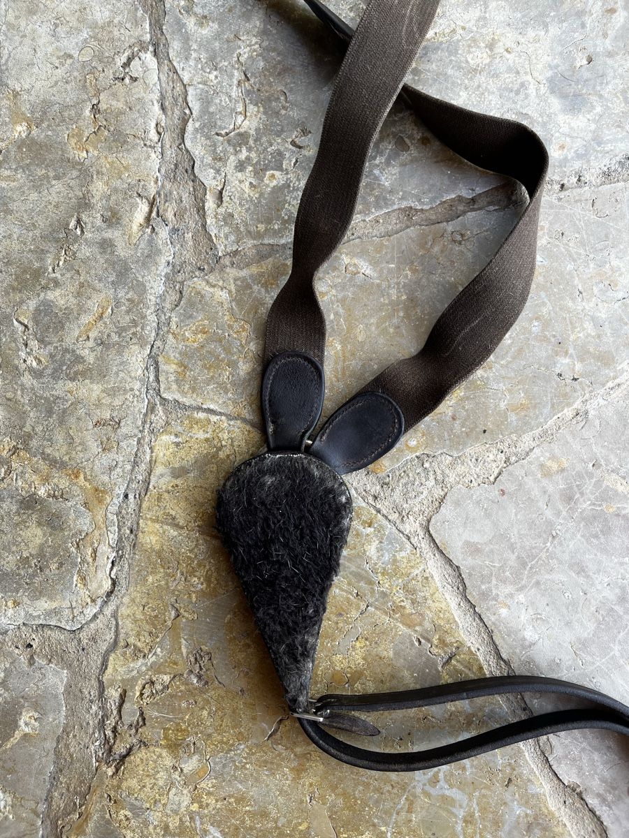 Briglie & Cavezze: Collier de chasse en cuir brun taille cheval  – Usato da Le Landeron venduto da emm_q6yt 4