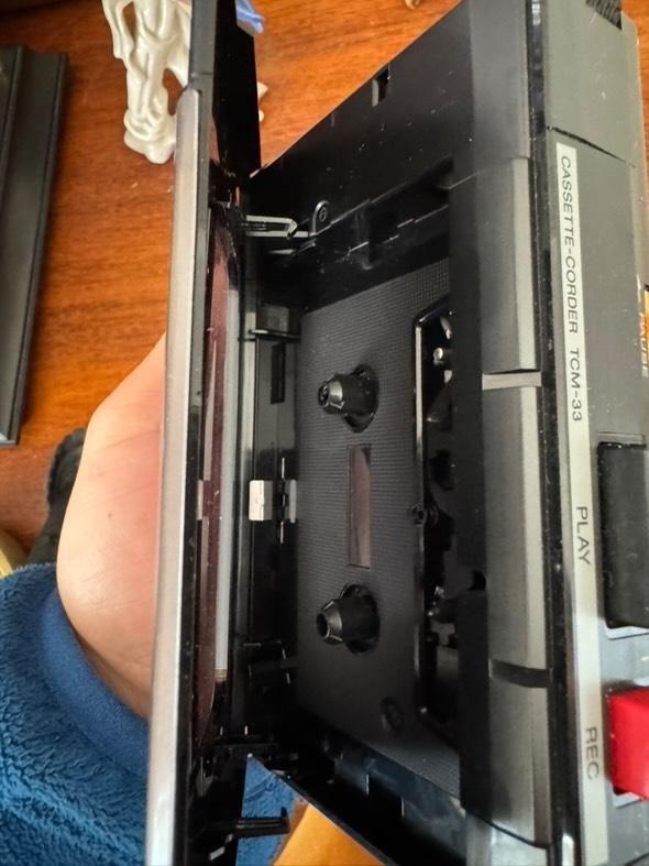 Kompaktkassetten: Sony Cassette Corder TCM-33, – Gebraucht aus Vésenaz von Angela.C3 1