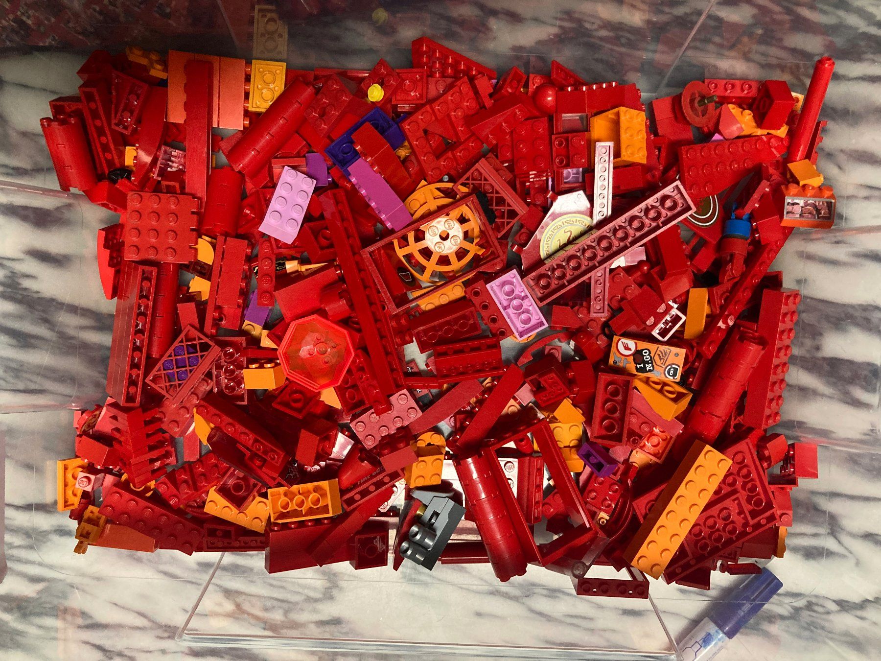 Lego Giocattoli: Lego rot, 590 Gramm – Usato da Reutigen venduto da treu3006 1