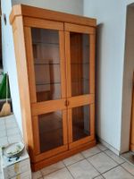 Vitrinen Schrank mit 5 Glasregalen