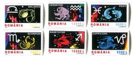Briefmarken "Zodiak". Rumänien