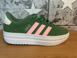 Scarpe Adidas VL Court Bold, Verde/Rosa, Taglia 40, Nuove! (